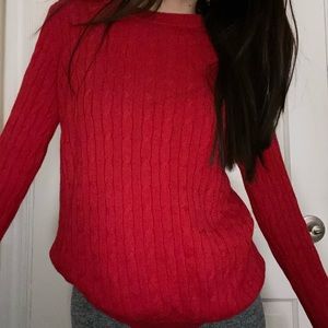 RED SWEATER